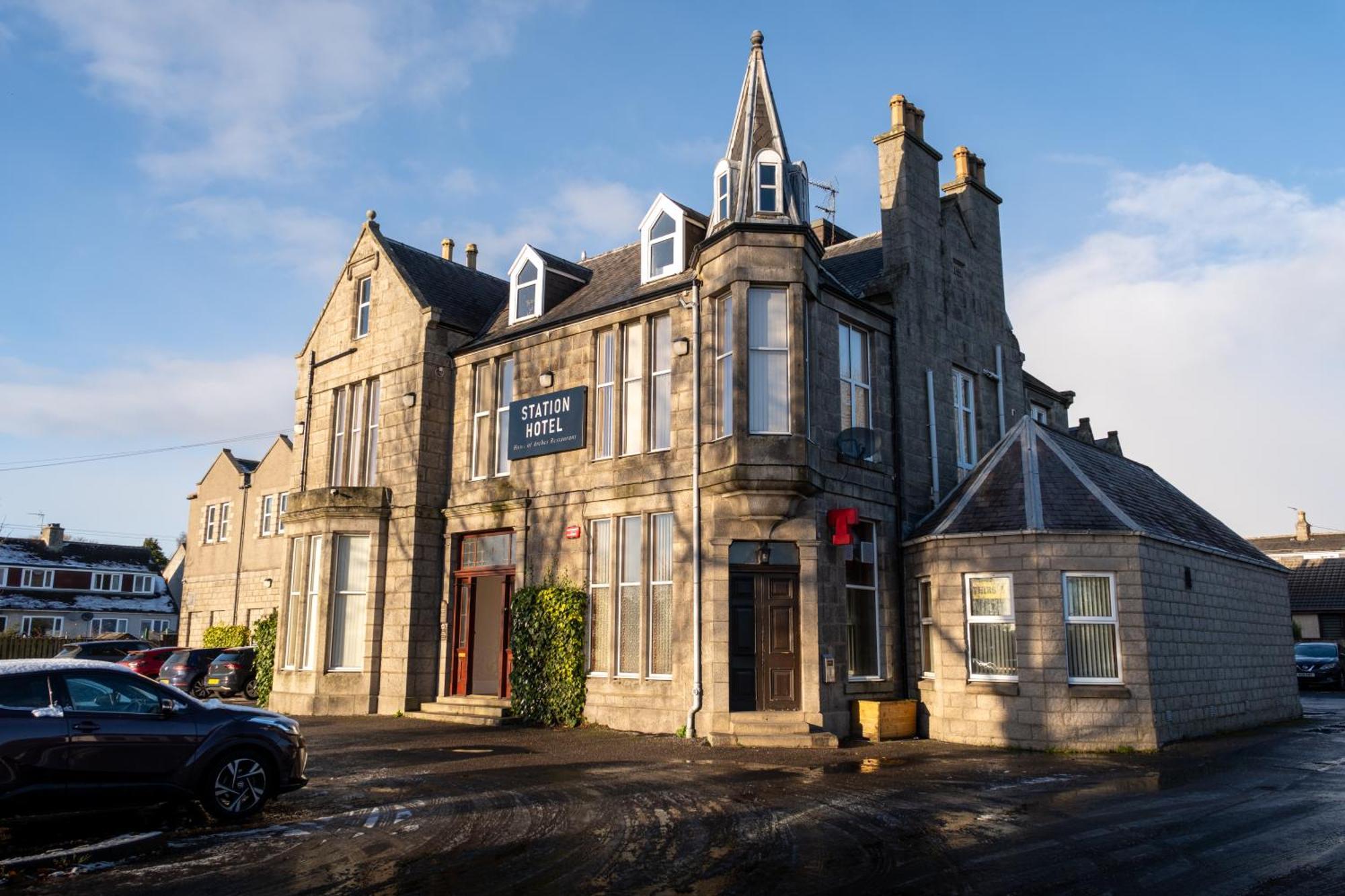 Station Hotel Ellon Zewnętrze zdjęcie